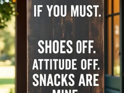 Welcome boards, Matt's wall decoration